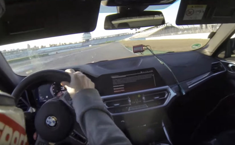2021 BMW M4 Brings Its Glorious Stick Shift To The Track For A Timed Lap