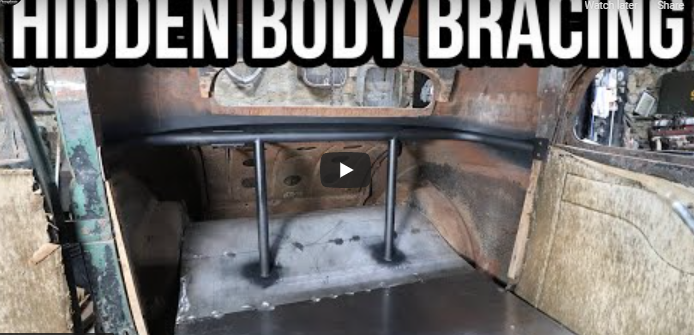 Iron Trap 1933 Ford Project: Fabricating Hidden Body Bracing So The Doors And Everything Else Can Work Correctly