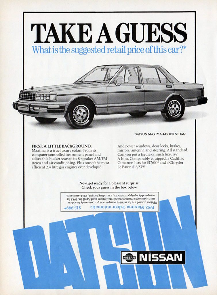 1983 Datsun Maxima