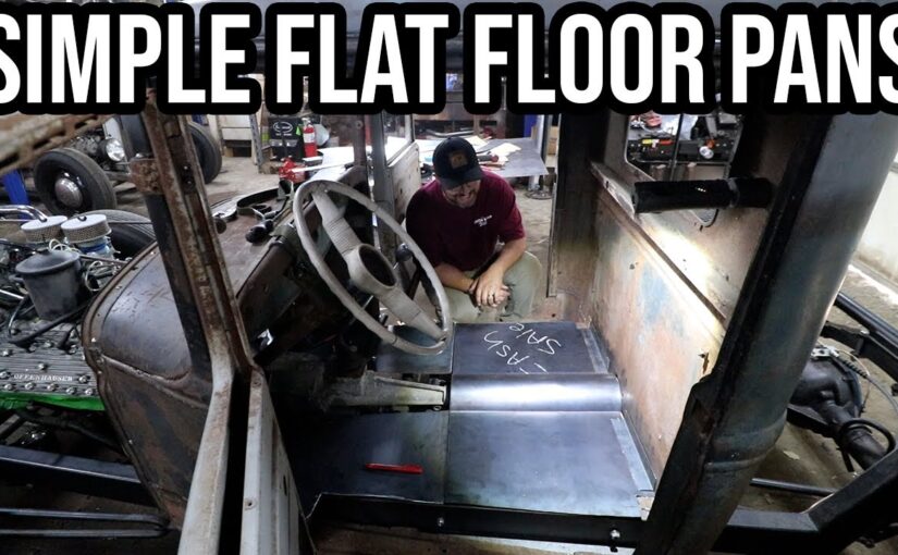 Iron Trap Garage: Building Simple Flat Floor Pans For George’s 1930 Model A Pickup !!