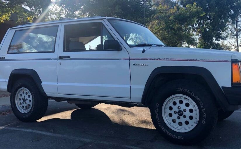 At $8,399, Will This Six-With-a-Stick 1989 Jeep Cherokee Sport Find the Right Buyer?