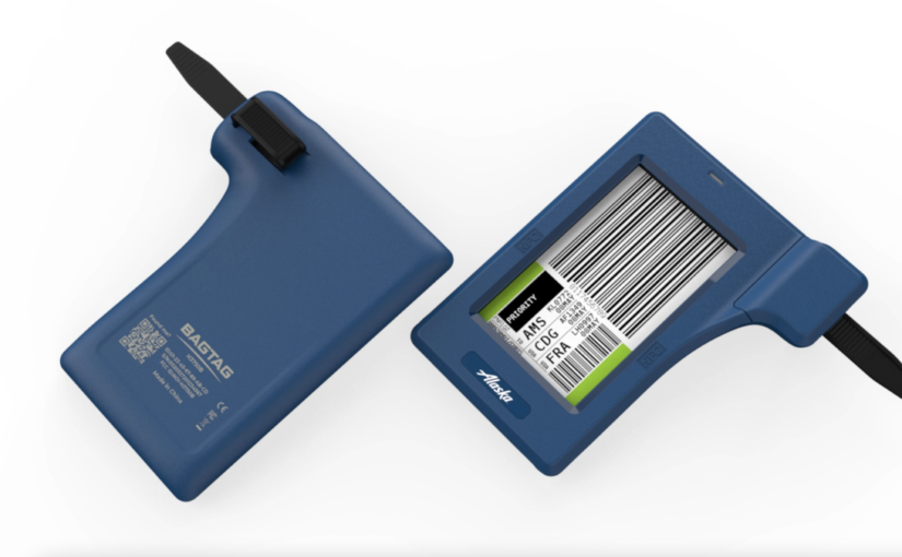 Alaska Airlines Launches Electronic Bag Tag Program, First in the U.S.
